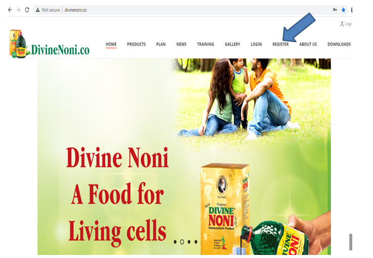 Distributor registration In Divine Noni Family | divinewellnesshealth
